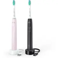 Philips Sonicare 3100 Duo sähköhammasharja Black/Pink