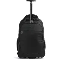 Roncato Easy Office 2.0 2-pyöräinen Reppu pyörillä 48 cm Kannettavan tietokoneen taskun syvyys Musta