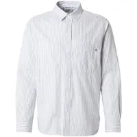Replay for man. M4138A.000.52880 Striped shirt Regular Fit blue (XL), Casual, Cotton, Classic, Long sleeve