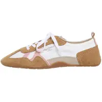 Pepe Jeans for woman. PLS600058 Trainers Noa Sporty off-white, brown (40), Flat, Laces, Casual, Multicolor