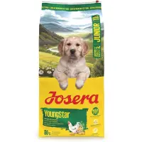 Josera Young Star viljaton kuivaruoka nuorille koirille siipikarjan kanssa, 12,5 kg