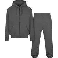 Urban Classics Juoksupuku tummanharmaa