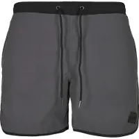 Urban Classics Uimashortsit tummanharmaa / musta