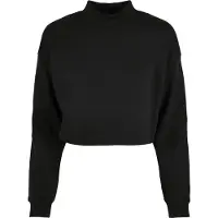 Urban Classics Cropped Oversized High Neck Crew Collegepaita