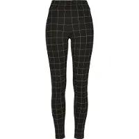Urban Classics Leggingsit musta / valkoinen