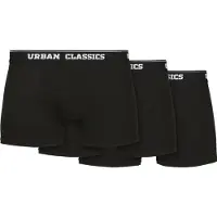 Urban Classics Bokserishortsit musta / valkoinen