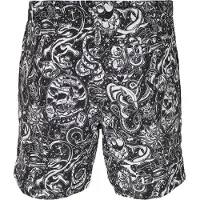 Urban Classics Uimashortsit musta / valkoinen
