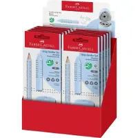 Faber-Castell Lyijykynäsetti - Grip Jumbo - 3 Osaa - Sky Blue - - OneSize - Lyijykynät