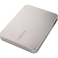 Toshiba Canvio Flex - Kiintolevy - 1 TB - ulkoinen (kannettava) - 2,5" - USB 3.2 Gen 1 - lämmin hopea