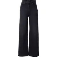 Levi's Farkut 'Ribcage Wide Leg Jeans' musta denim