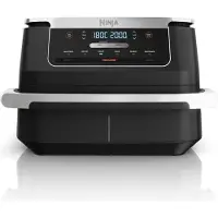 Ninja AF550EU, 6,6 l, 2470 W, airfryer, musta, hopea