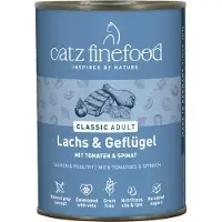 Catz Finefood 24x400g lohi & siipikarja Kissanruoka