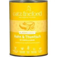 Catz Finefood 6x400g kana & tonnikala kissan märkäruoka