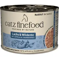 Catz Finefood Ragout 6 x 180 g / 190 g - Nro. 605 lohi & sorsa (6 x 180 g)