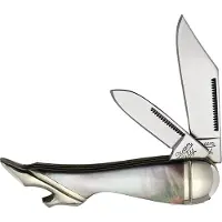 Queen City Leg Knife Black Pearl