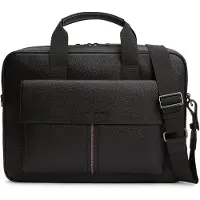 Tommy Hilfiger for man. AM0AM14166 Laptop bag black (OSFA), Casual, Polyurethane