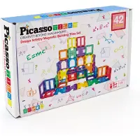 PicassoTiles Picasso Artistry Magnetic Tiles 42-osainen magneettinen rakennussarja