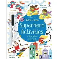 Kirsteen Robson Wipe-Clean Superhero Activities