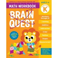Bookoutlet Brain Quest Math Workbook: Kindergarten