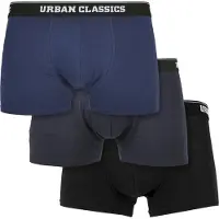 Urban Classics Bokserishortsit laivastonsininen / yönsininen / valkoinen