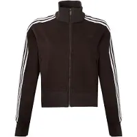Adidas Collegetakki 'FIREBIRD' tummanruskea / valkoinen