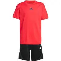 Adidas Train Essentials 3 Stripes Tee Lyhythihainen Setti