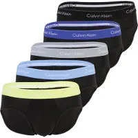 Calvin Klein Underwear Alushousut vaaleansininen / keltainen / musta / valkoinen