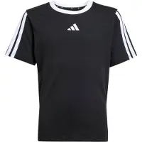 Adidas Toiminnallinen paita 'Essentials' musta / valkoinen