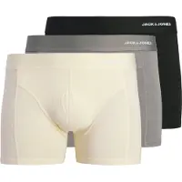 Jack & Jones Jacgabriel Bamboo Trunks 3 Pack Sn - Grey - S