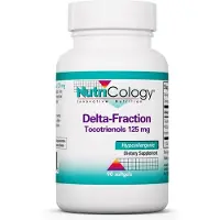 Nutricology Delta Fraction Tokotrienolit 125 mg, 90 pehmeää kapselia