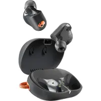Skullcandy Sesh - Todelliset langattomat kuulokkeet mikrofonilla - in-ear - Bluetooth - aktiivinen melunvaimennus - musta