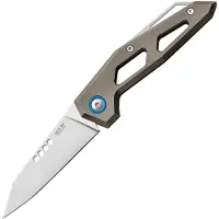 MKM-Maniago Knife Makers Edge Folder Titanium Bronze