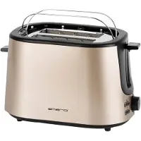 Emerio Toaster 2 Scheiben, 7 Braeunungsstufen, bronzefarben (TO-122830.7)