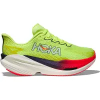 Hoka One One Women's Mach X 3 Neon Yuzu/Squid Ink Juoksukengät 42
