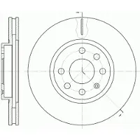 REMSA Jarrulevy Etu, ⌀260 mm, 6611.10 - Opel - Corsa, Combo, Meriva, Tigra