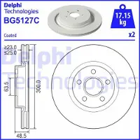 Delphi Jarrulevy (1kpl) BG5127C