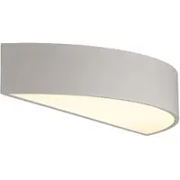ACB Isia-seinävalaisin valkoinen LED 2x22W 4875lm CRI90 Integroitu LED 3000K-4000K Liukukytkin