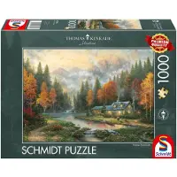 Schmidt Evening at Autumn Lake 1000p palapeli