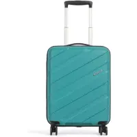 American Tourister Jetdriver 3.0 - 4-Pyöräiset matkalaukku | petrooli | 40x55x20 cm