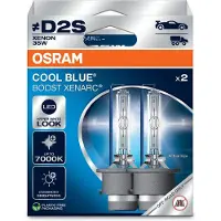 Osram Ksenonlamppu D2S Cool Blue Boost (2 kpl) - VW - Skoda - Audi - Ford - Renault - Volvo - Opel - Saab