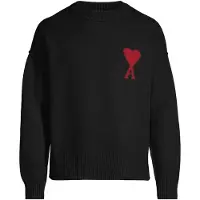 Ami De Coeur Knit Pullover - Black - L