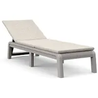 Keter -aurinkotuoli 29213628C97 187 x 58 x 29 cm, 8,5 kg, beige, pakkauskoko 60 x 80 x 17 cm