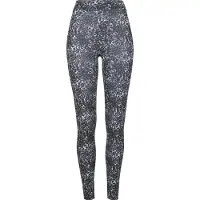 Urban Classics Leggingsit musta / valkoinen