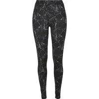 Urban Classics Leggingsit savunsininen / musta / valkoinen