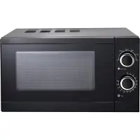 PKM MW700-17UB2B, Pöytämalli, Solo-mikroaaltouuni, 17 L, 700 W, Rotaatio, Musta (13091)