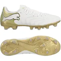 Puma Future 9 Play Fg/ag White Gold - Valkoinen/kulta/musta, koko 43