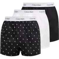 Calvin Klein Underwear Bokserishortsit musta / valkoinen