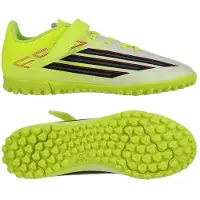 Adidas F50 Club Velcro Tf Born For Goals - Keltainen/musta/lucid Red Lapset - Turf (Tf), koko 36