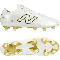 New Balance 442 V3 Elite Knit Fg First Edition - Valkoinen/kulta Limited Edition - Nurmi (Fg), koko 44