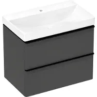 Hansgrohe xelu q wash basin 800/480 with tap hole without ov